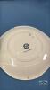 (4) 9IN PLATES AND (1) CUP AND SAUCER - 7