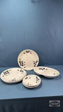 VILOTTA HAND PAINTED CHINA LOT