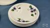 VILOTTA HAND PAINTED CHINA LOT - 6