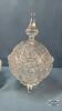 9IN FOOTED CRYSTAL CANDY DISH WITH LID - 4