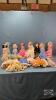 (16) APPROX. 10IN DOLLS