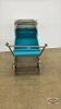 TIN DOLL BUGGY WITH VINYL FOLDING CANOPY - 2