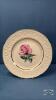 4 AND 3 LEAF CLOVER GLASS SERVING PLATES - 6
