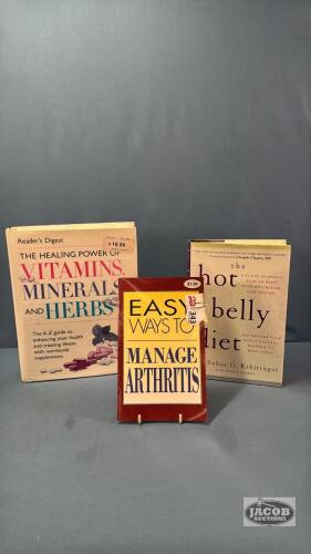 (3) HEALTH BOOKS