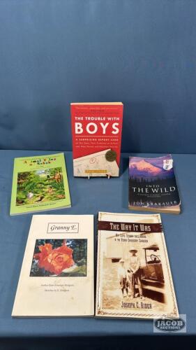 (5) PAPER BACKS