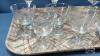 GLASSWARE LOT INCLUDING - 8
