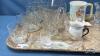 ASSORTED GLASSWARE LOT - 6