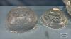 (3) GLASS BOWLS - 5
