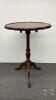 MAHOGONY 19IN WIDE PEDESTAL TILT TABLE