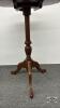 MAHOGONY 19IN WIDE PEDESTAL TILT TABLE - 3