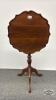 MAHOGONY 19IN WIDE PEDESTAL TILT TABLE - 4