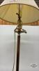 BRASS PLATED FLOOR LAMP - 3