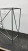 METAL AND GLASS HALL TABLE - 4
