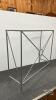 METAL AND GLASS HALL TABLE - 5