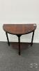 FLAT TO WALL HALF MOON TABLE - 2