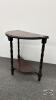 FLAT TO WALL HALF MOON TABLE - 3