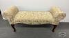 UPHOLSTERED FIRESIDE BENCH - 3