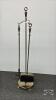 FIREPLACE TOOL SET WITH STAND