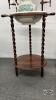 REPRO WASH STAND WITH BARLEY TWIST LEGS - 2