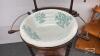 REPRO WASH STAND WITH BARLEY TWIST LEGS - 8