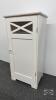 PAINTED STAND WITH DOOR