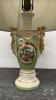 PORCELAIN TABLE LAMP WITH VICTORIAN SCENE - 2
