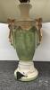 PORCELAIN TABLE LAMP WITH VICTORIAN SCENE - 4