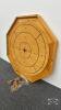 CROKINOLE BOARD WITH BUTTONS - 4