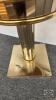 PLASTIC GOLDEN PLANT STAND - 4