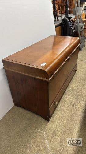 BOSHART WATERFALL STYLE CEDAR CHEST WITH DRAWER