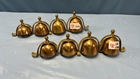 Pair of Brass Shaft Bells