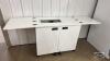 FOLD OUT SEWING TABLE ON CASTERS - 2