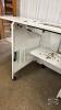 FOLD OUT SEWING TABLE ON CASTERS - 4