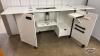 FOLD OUT SEWING TABLE ON CASTERS - 6