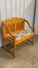 RAISED PANEL DEACONS BENCH - 2