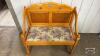 RAISED PANEL DEACONS BENCH - 3