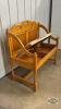 RAISED PANEL DEACONS BENCH - 5