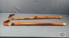(2) WOODEN CANES - 2