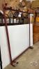 ADJUSTABLE STEEL BED FRAME ON CASTERS - 2
