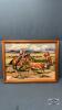 NEEDLE POINT WESTERN PICTURE