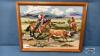 NEEDLE POINT WESTERN PICTURE - 2