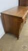 OAK DRESSER BOTTOM - 8
