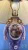CHINA BASED TABLE LAMP WITH VICTORIAN DECOR - 3