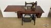 SINGER TREADLE SEWING MACHINE - 2