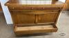 OAK SIDE BOARD WITH MIRROR - 5