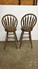 (2) HOOP BACK STOOLS - 3