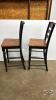 (2) PUB CHAIRS - 3