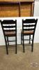 (2) PUB CHAIRS - 4