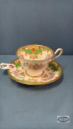 SHELLEY CUP AND SAUCER "SHERATON"