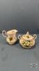 ROYAL ALBERT TRILLIUM PATTERN CREAM AND SUGAR